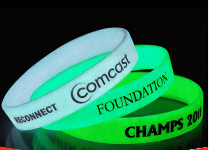Custom Logo Silicone Rubber Wristband