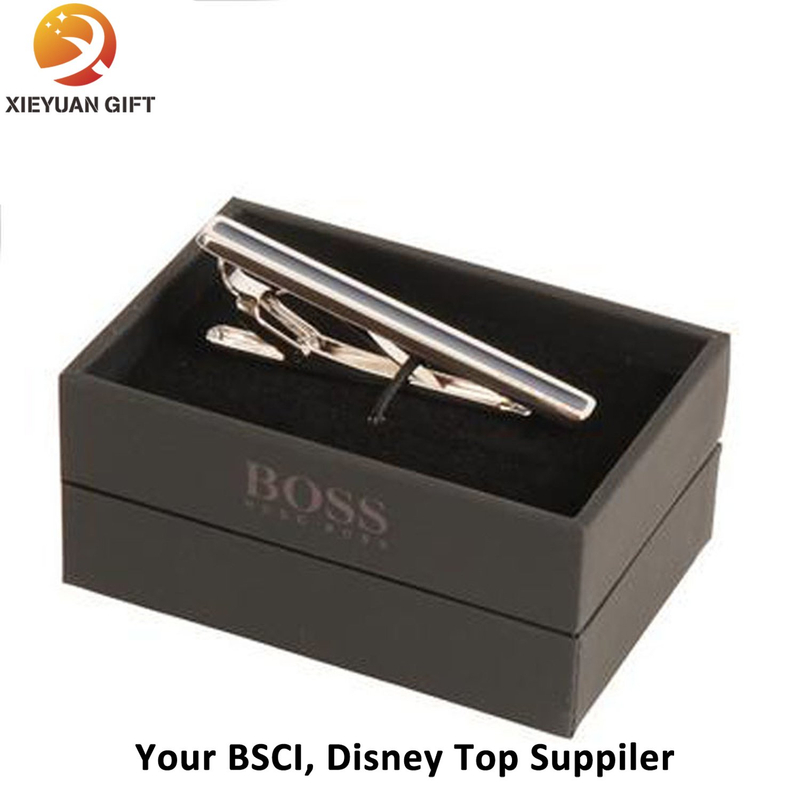 Factory Supply Wholesalr Plating Making Tie Clip with Gift Box