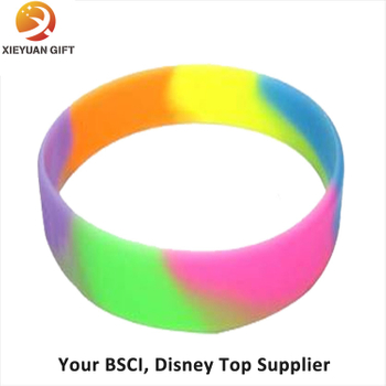 Logo Design Promotional Glow in The Dark Wristbands for Events