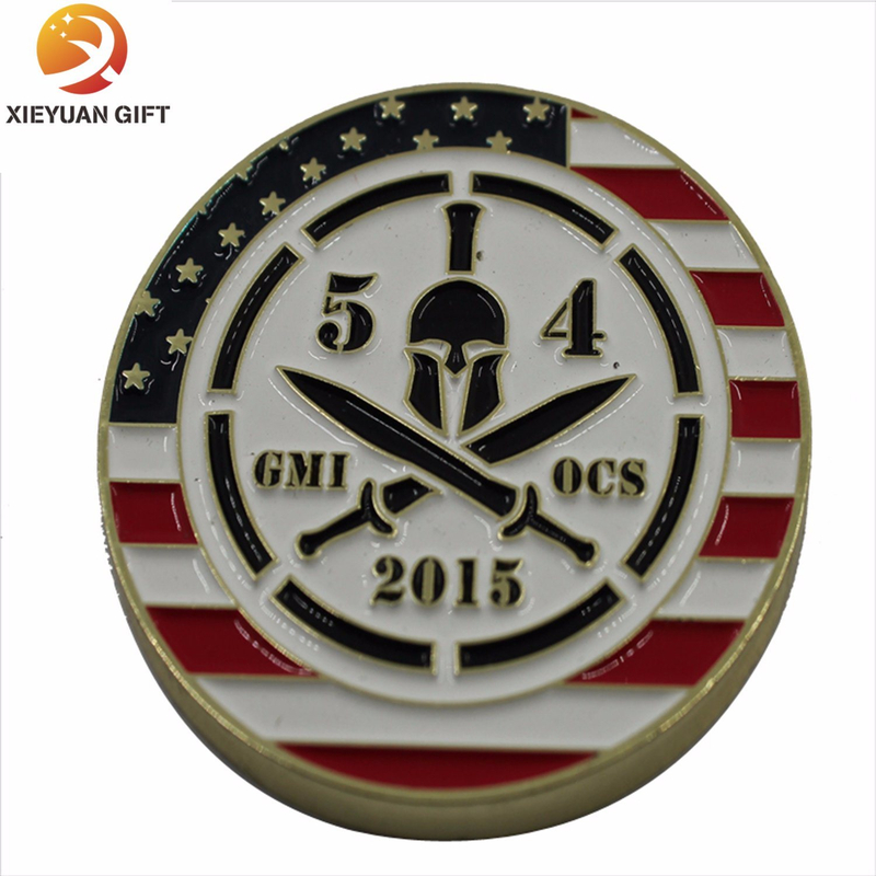 2015 New Design Metal Challenge Coin for Promotion