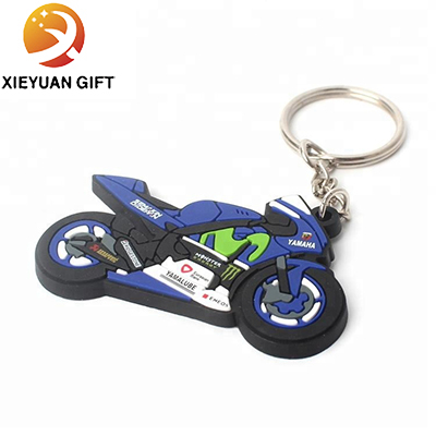 Factory Wholesale Custom Handsome Motorcycle Key Chain