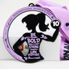 Design Your Own Logo Marathon Sports Awards Soft Enamel Gold Metal Medal