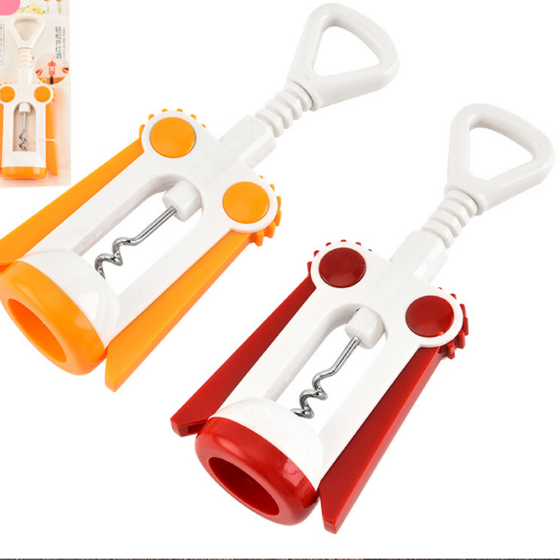 The high quality red and yellow rotary wine opener produced by the factory directly
