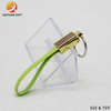 China Supply Custom Green Usb And PC Converter Silicone Key Chain