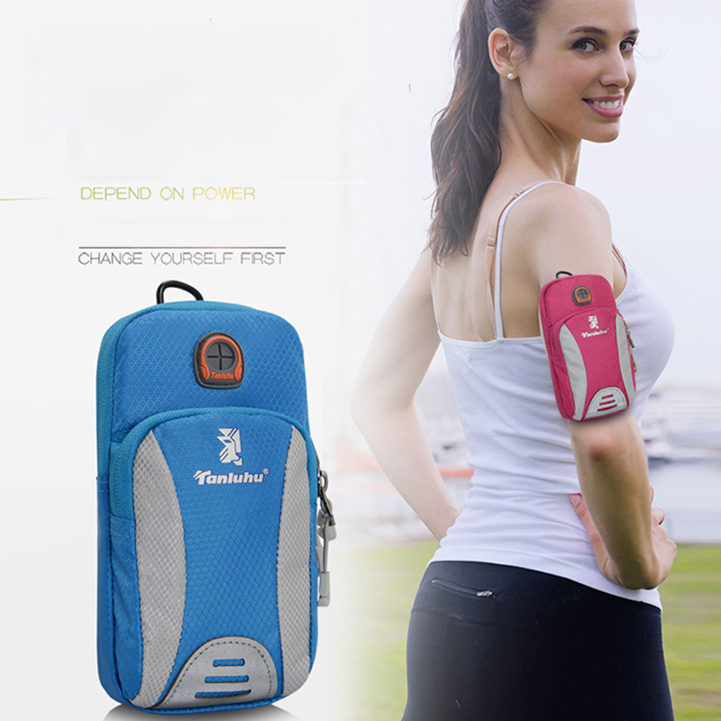 Multi-functional Sports Zipper Arm Bag for Carrying Water Cup Wallet Key, Etc