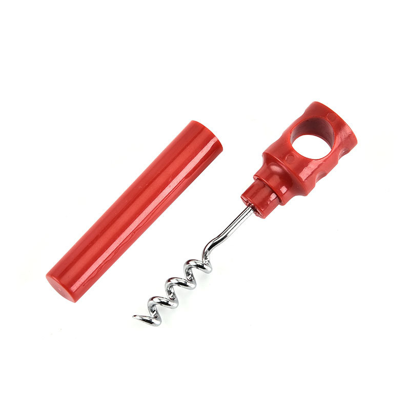 Walls can be hung with miniature red wine openers that can be customized in color
